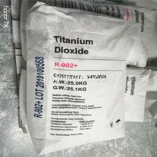 Dióxido de titânio de pigmento de revestimento em pó R902